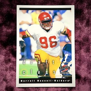 Darrell Russell 1997 Score RC #292 MINT Raiders Rookie USC Trojans Legend Jersey - Picture 1 of 2