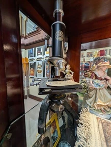 1950s mircoscope C.Baker - Picture 1 of 6