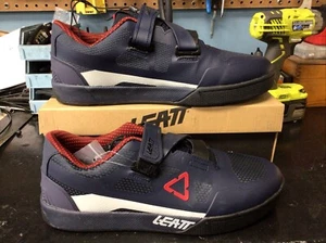 Leatt DBX Shoe 5.0 Clip Onyx/Black Size 12 US 47 EU Clipless Mountain Bike Shoes - Picture 1 of 6