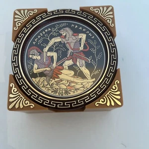 Juego de 5 posavasos vintage de dioses griegos hechos en Grecia por Eabion - Imagen 1 de 17