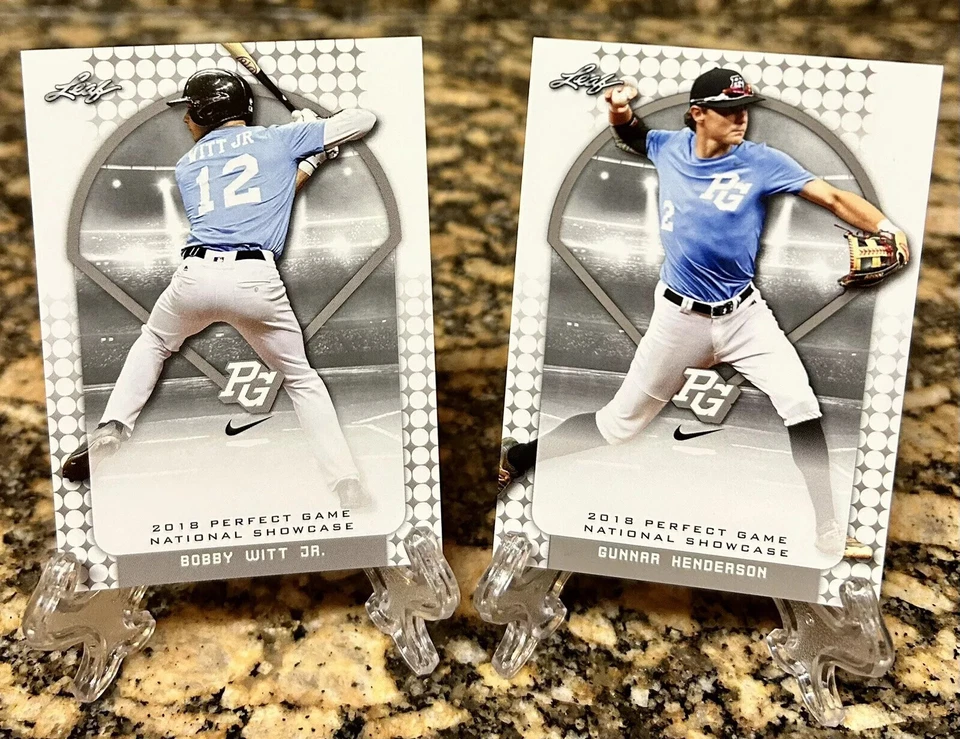 YOU PICK 2018 LEAF PERFECT GAME ROOKIE GEM-MT 10 #101-#199 WITT JR/GUNNAR/VOLPE - Image 1 of 4