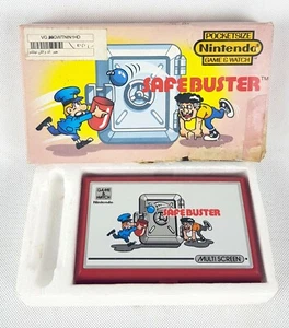 NEW Nintendo SafeBuster JB-63 Game & Watch MultiScreen Retro Japan 1988 G&W - Picture 1 of 8