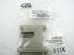 Legrand Null Modem Adapter, DB25 Male to Female RS232 Serial Adapter, Beige 1... - Afbeelding 1 van 3