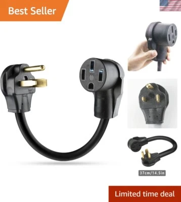 Heavy-Duty 240V 50 Amp Power Cord Adapter for Welders and Electric Vehicles - Image 1 of 4