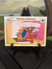 1990 Upper Deck Comic Ball Porky Pig and Charlie Dog #26
