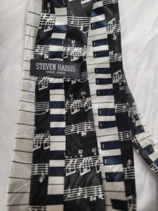 Steven Harris Piano Necktie - Picture 1 of 4