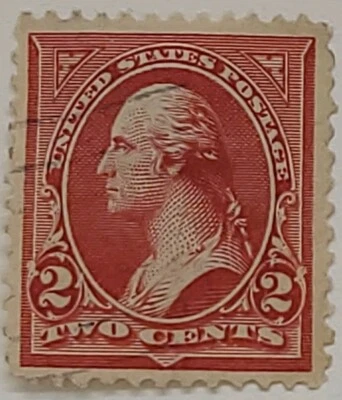 US Stamps-SC# 251 - Type 2 - Washington - - Image 1 of 2