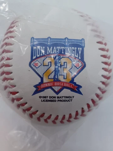 NEW 1997 Don Mattingly #23 Commemorative Edition Rawlings Baseball Cover