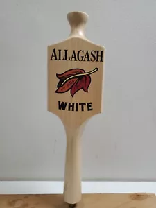 Allagash White Beer Tap Handle 11” Wood - Picture 1 of 7