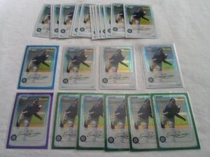 Lot (25) 2011 Bowman Chrome Erasmo Ramirez Blue Purple Refractor Green Xfractor - Picture 1 of 1