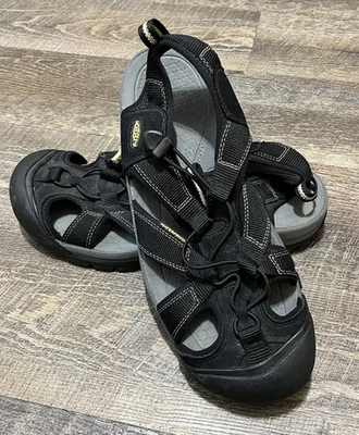 Keen Men's Venice H2 Sport Sandal Size 11.5 Closed Toe Waterproof Sandal - Black - Image 1 of 4