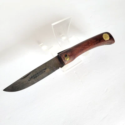 FRIEDR.HERDER ABR.SOHN Solingen Germany Folding Wood Handle Pocket Knife - Image 1 of 4