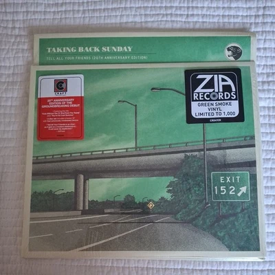 Taking Back Sunday - Tell All Your Friends 20th Anniversary Zia Records Vinyl LP - Image 1 of 3