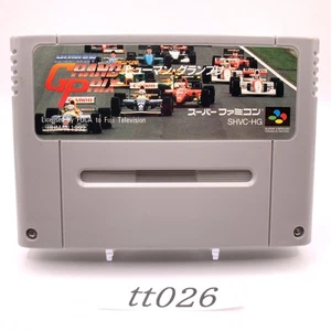 Human Grand Prix Super Famicom SFC Nintendo Japanese tt026 - Picture 1 of 6