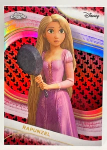 2025 TOPPS DISNEY CHROME #116 RAPUNZEL #/28 MICKEY MOUSE REFRACTOR #19/28 - Picture 1 of 2