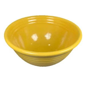 VINTAGE Bauer Pottery Ring Ware Yellow #9 Large Mixing Bowl 10.75” - Picture 1 of 7