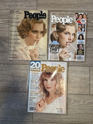 3x PEOPLE LOT 3/4/1974 VERY FIRST ISSUE MIA FARROW IN "GATSBY" NO LABEL NEW - Image 1 of 2