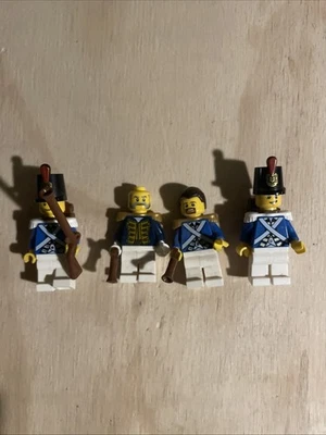 乐高海盗蓝衣帝国士兵迷你公仔 4 件装 — 第 1/4 张图片