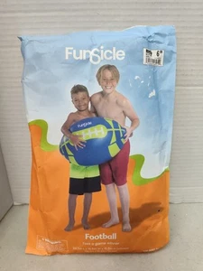 Funsicle JUMBO Football Inflatable Outdoor Toy Game 24x15x15in NIP Backyard - Picture 1 of 4