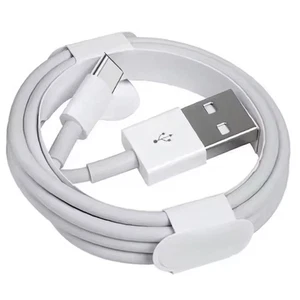 USB-A to USB-C Fast Charger Cable Lead for iPhone 15 16 17 Samsung 1m - Picture 1 of 1