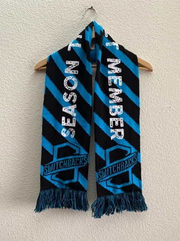 Colorado Springs Switchbacks Soccer Season Ticket Member Sports Scarf One Size Cover