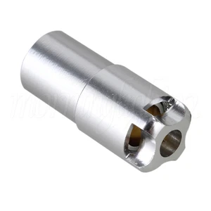 Válvula de salida de agua de drenaje de barco de radiocontrol automática aluminio plateado - Imagen 1 de 5