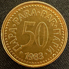 Jugoslawien 50 Para  1983 Dinara Münze Coin Yugoslavie Yugoslavia