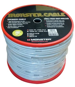 Monster Cable M Series MCX-1S MKII-500 Speaker Wire - 500 Ft - Picture 1 of 1