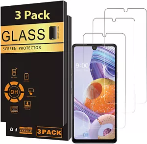 3-Pack Tempered Glass Screen Protector For LG Stylus Stylo 6 - Picture 1 of 1