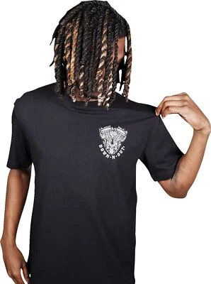 Camiseta negra de manga corta Lethal Threat Down-N-Out Shove It para hombre Foto 1 de 2