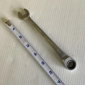 Stanley 1/2" Ratcheting Combination Box Wrench 12 Point Model 85-904 - Foto 1 di 8