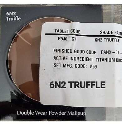 Estee Lauder Double Wear Stay in Place Matte Powder Foundation 6N2 TRUFFLE REFIL - Image 1 of 2