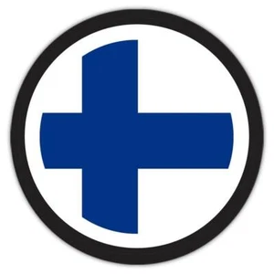 Geschenk Untersetzer: Finnland Flagge Unterschätze nie die Macht Finnisch Expat Land - Bild 1 von 10