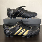 Rare 2009 Adidas Adicore Traxion Black/Gold Football Boots Cleats G00798 US 7.5