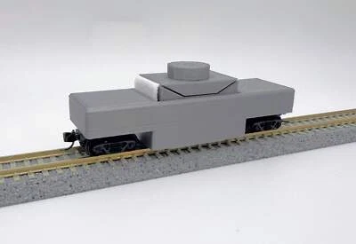 N scale track cleaning car - Image 1 of 4