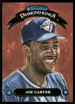 1992 Donruss #DK-3 Joe Carter Diamond Kings - Image 1 of 2
