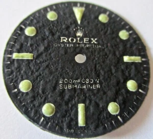 Genuine Rolex Submariner 5513 5512 From 1965 Tropical Dial. been relume - Picture 1 of 4