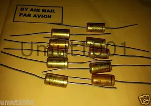 300 Stck. NOS ROE GOLD EB AZ AXIAL 3,3uF 40V HI END RÖHRENVERSTÄRKER KAPPEN FÜR AUDIO! - Bild 1 von 2