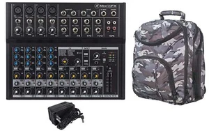 Mackie Mix12FX 12-Channel Compact Mixer w/ Effects+ CAMOPACK Carry Case - Picture 1 of 11
