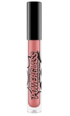 MAC Powerglass Lipgloss MAC Cosmetics Captain Glam Plumping Midtone Pink - Image 1 of 3
