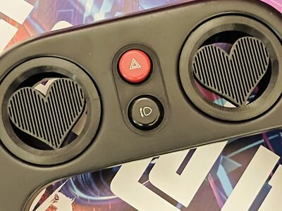 Cubiertas de ventilación cardíaca Mazda MX5 Miata Eunos X2 Fit MK1 MK2 Otros colores disponibles Foto 1 de 3