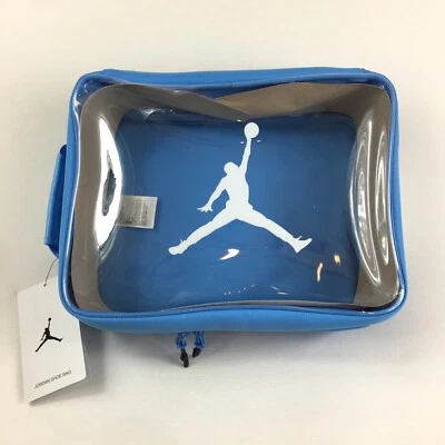 Nike Air Jordan Caja de Zapatos Bolsa Deportes Entrenamiento Bolso de Mano UNC Azul Blanco NUEVO Foto 1 de 4