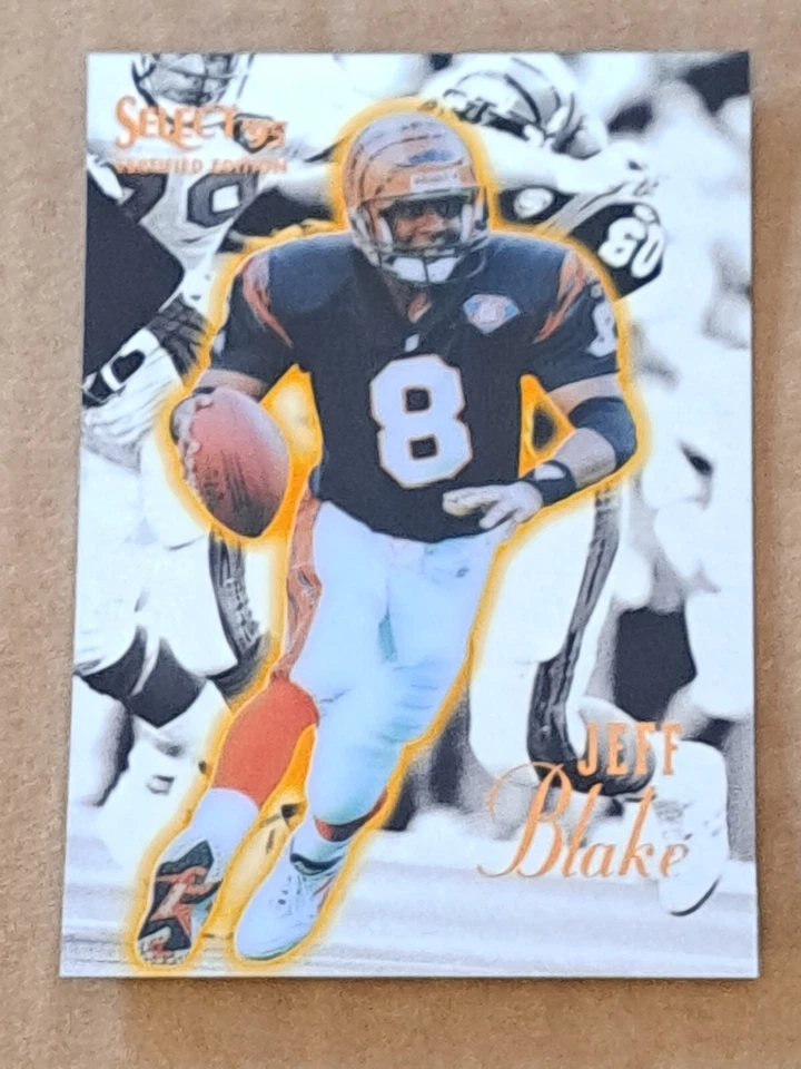 Jeff Blake 1995 Select Certified Edition Rookie Card #13; Bengals, East Carolina - Image 1 of 1