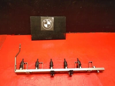 01 02 2001 2002 BMW Z3 carril inyector de combustible con 5 inyectores OEM 2,5 L M54 Foto 1 de 4