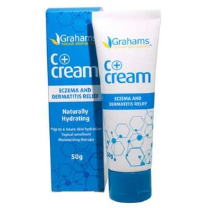 Grahams Natural C+ Cream (Eczema & Dermatitis Relief) 50g - Picture 1 of 7