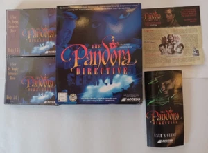 The Pandora Directive PC Video Game Vintage 1996 Tex Murphy 90's Disks 1-6 - Picture 1 of 1