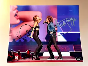 TAYLOR SWIFT & MICK JAGGER Signed 8x10" Authentic Original Autographs w/ COA - Picture 1 of 8