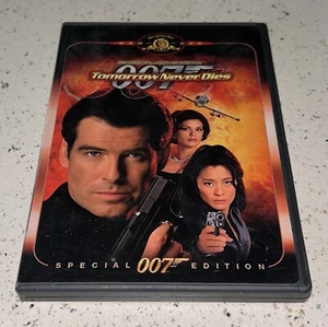 TOMORROW NEVER DIES 007 SPECIAL EDITION DVD 1997 JAMES BOND PIERCE BROSNAN MOVIE - Picture 1 of 3