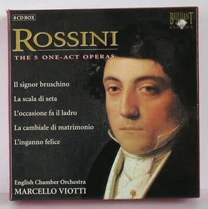 ROSSINI the 5 one-act operas - 8CD - Marcello Viotti - Brillant Classics 92399 - Bild 1 von 3