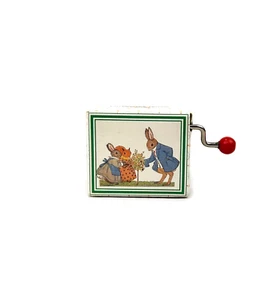 Vintage Alison Uttley-Margaret Tempest Little/Dear Grey Rabbit Aufzieh-Spieluhr - Bild 1 von 14
